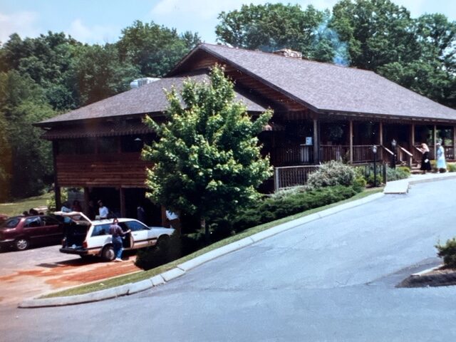 Sunday services at the Bar-B-Q Shak in Etowah (now the Salty Landing)